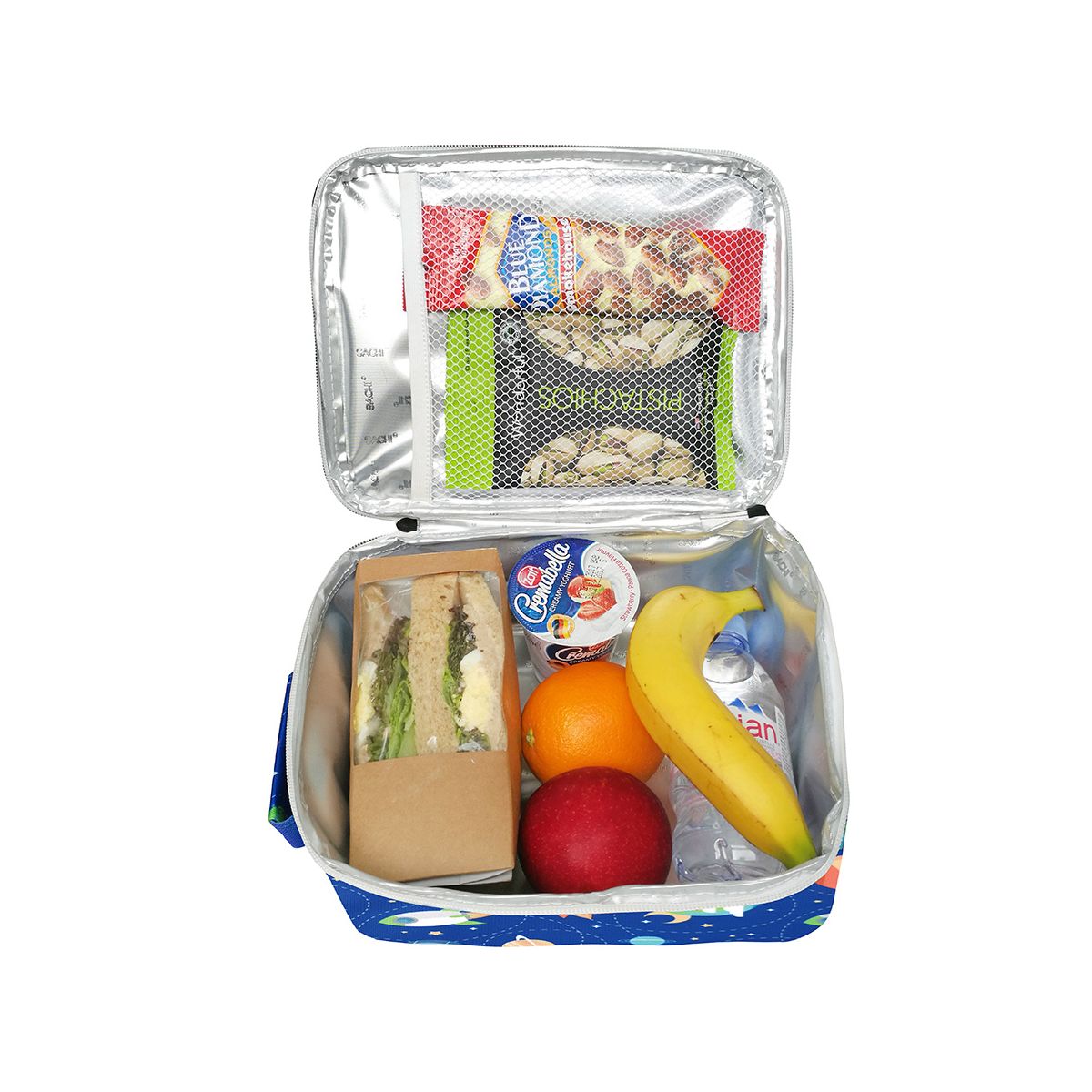 Sachi Kids Insulated Lunch Bag Outer Space