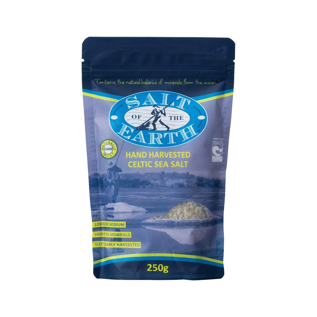 Salt Of The Earth Celtic Sea Salt Coarse 250g