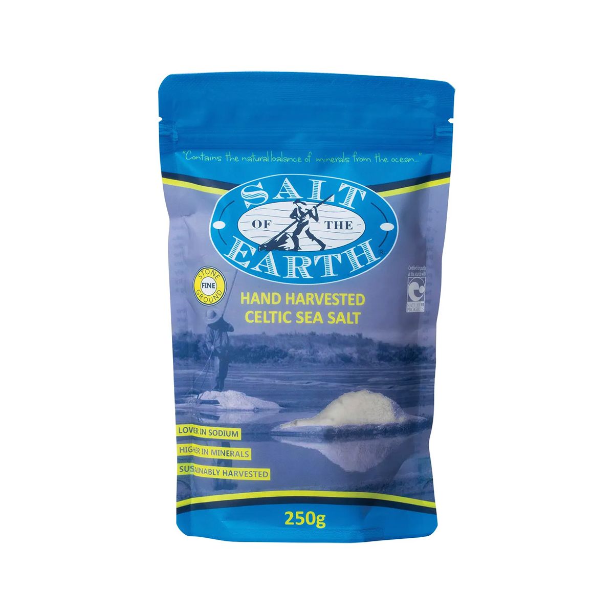 Salt Of The Earth Celtic Sea Salt Fine 250g