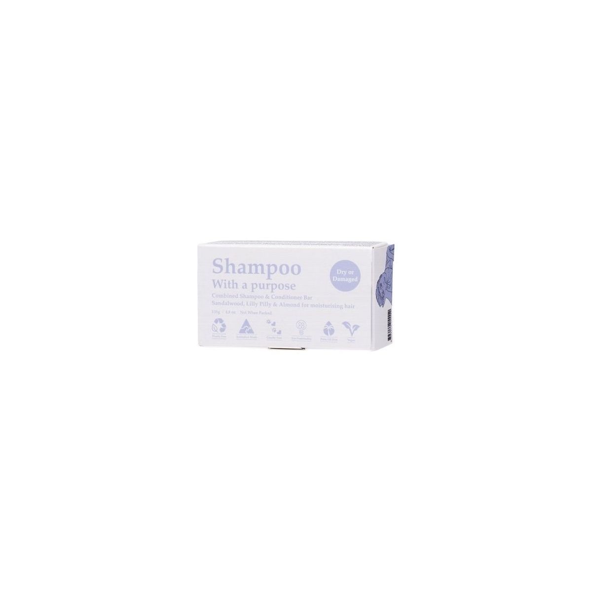 Buy Shampoo With A Purpose Shampoo & Conditioner Bar Dry or Damaged Online