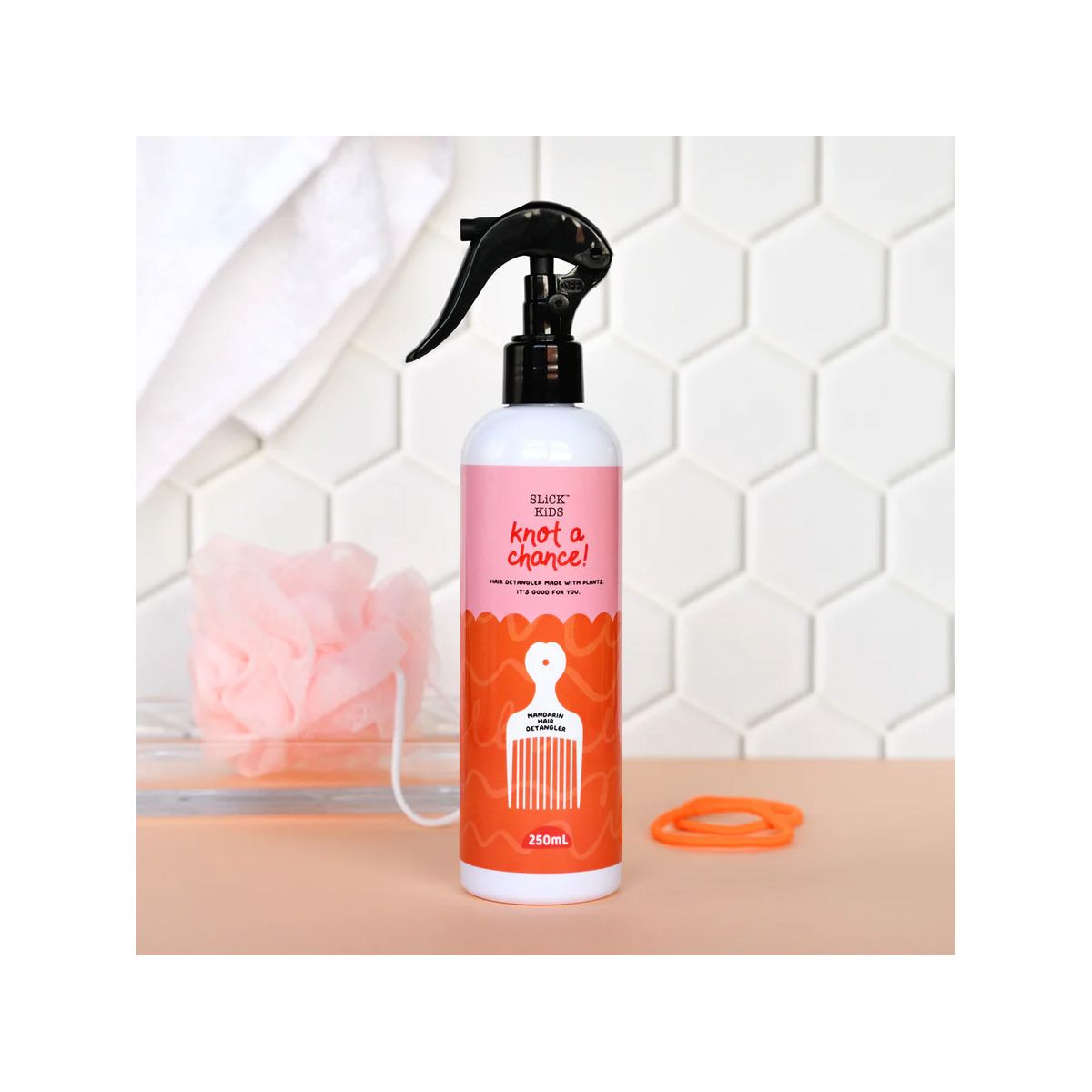 No Nasties Natural Hair Detangler Mandarin and Grape 250ml
