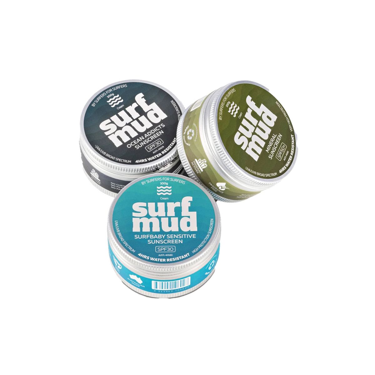 Surfmud Natural Zinc Tinted Covering Cream 45g