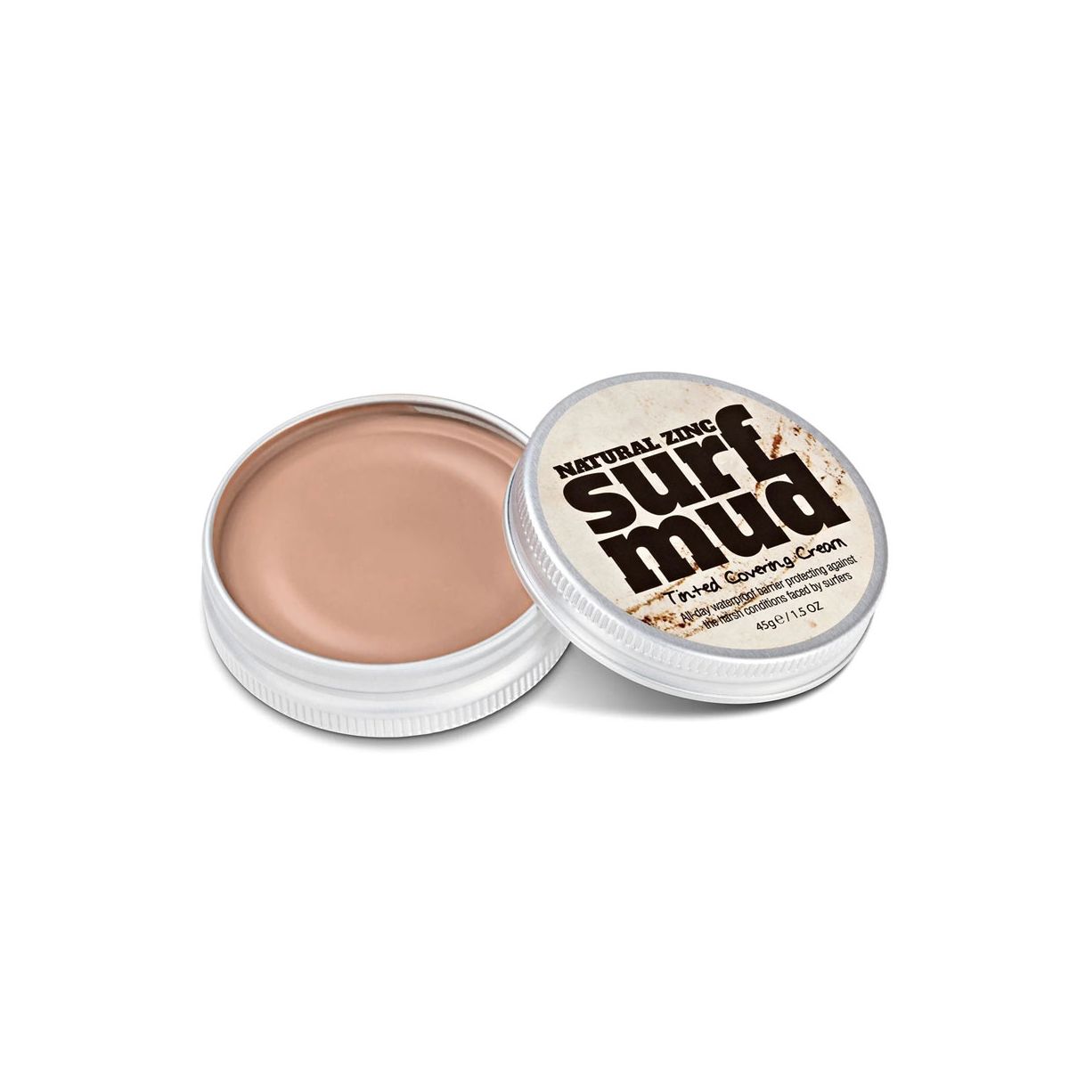 Surfmud Natural Zinc Tinted Covering Cream 45g