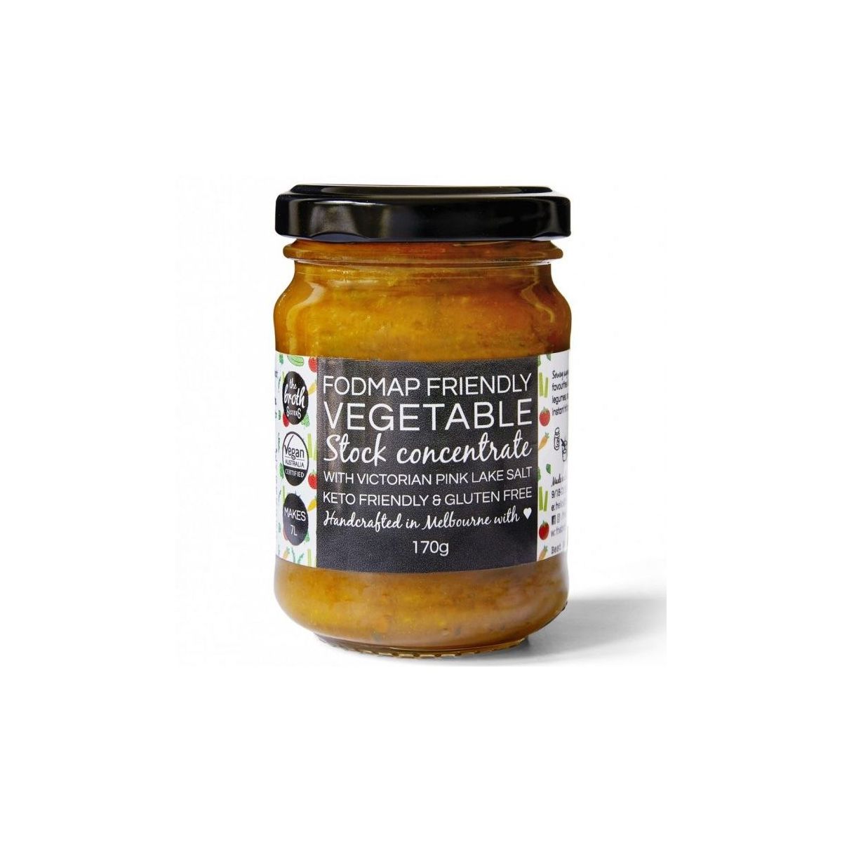 Buy The Broth Sisters Fodmap Friendly Vegetable Stock Concentrate Online