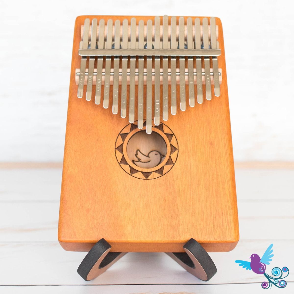 The Musical Sparrow Kalimba 17 Key Hollow in C Major