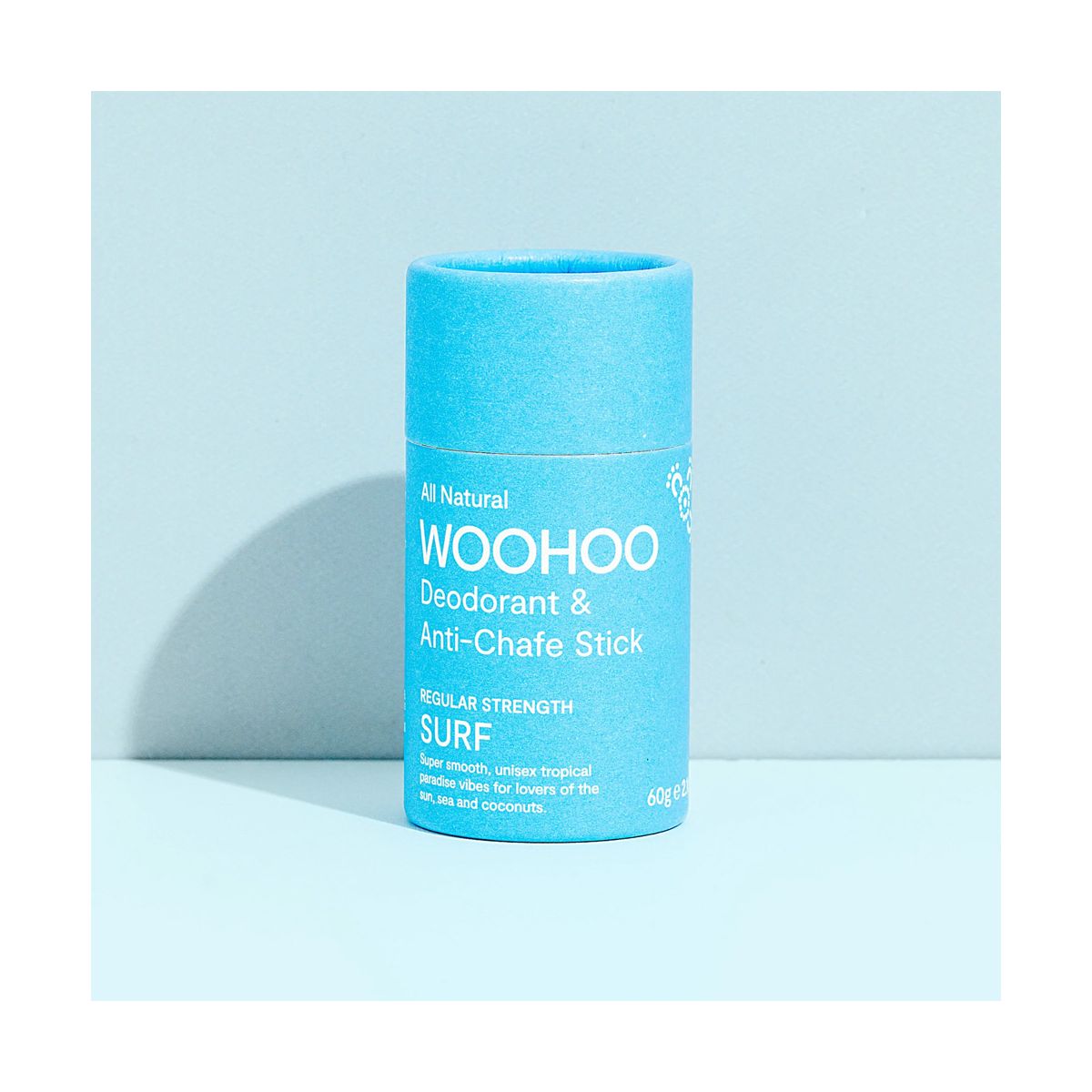 Woohoo Natural Deodorant & Anti Chafe Stick Surf 60g