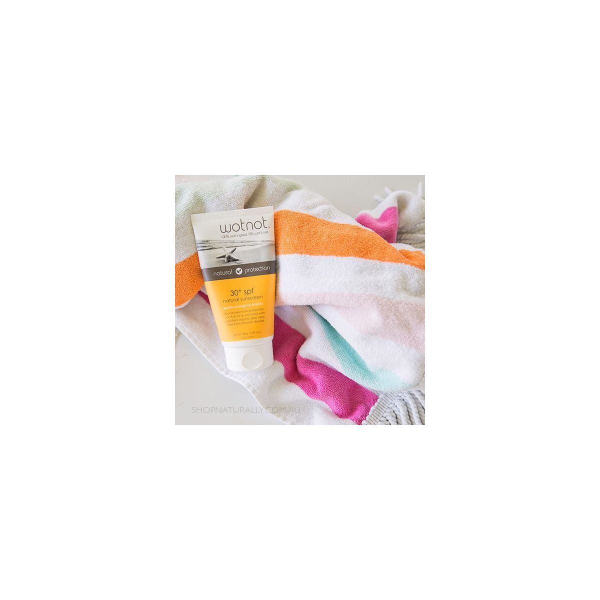 Wotnot Natural Sunscreen SPF30 150g