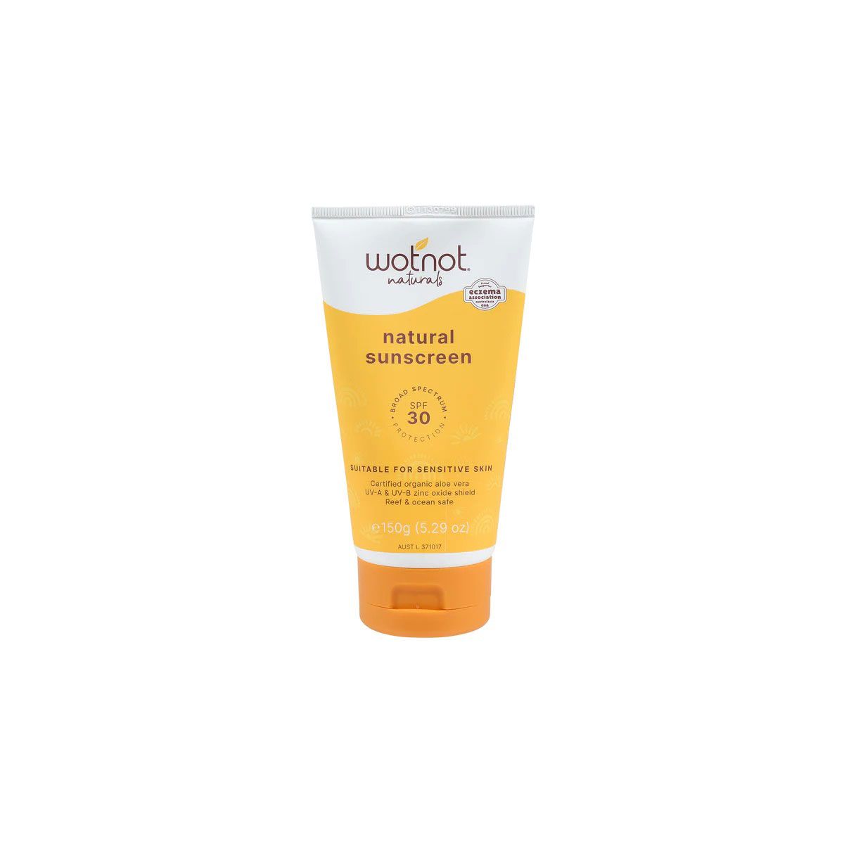 Wotnot Natural Sunscreen SPF30 150g
