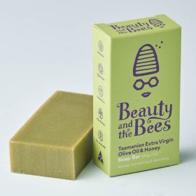 Buy Beauty and the Bees Soap Bar Extra Virgin Olive Oil 120g Online