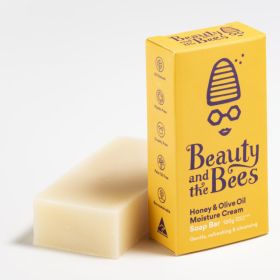 Buy Beauty and the Bees Soap Bar Honey & Olive Oil Moisture Cream 120g Online