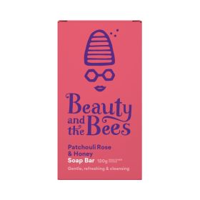 Buy Beauty and the Bees Soap Bar Patchouli & Rose 120g Online