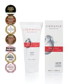 Buy Clemence Organics 2 in 1 Face Exfoliant & Mask Online