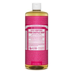 Buy Dr Bronner's Pure Castile Soap Rose Online