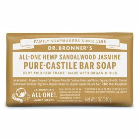 Buy Dr Bronner's Pure Castile Bar Soap Sandalwood Jasmine Online