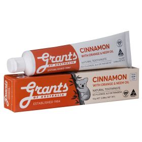 Buy Grants Natural Toothpaste Cinnamon Online