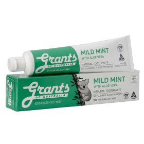 Buy Grants Natural Toothpaste Mild Mint Online