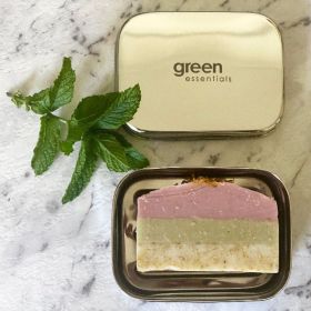 Buy Green Essentials Stainless Steel Soap Container Online