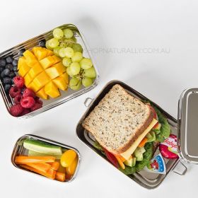 Buy Green Essentials Stainless Steel Sustain-a-Stacker Bento Box Online