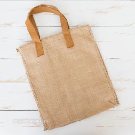 The Happy Sparrow Jute Shopping Bag