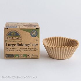 Buy If You Care Unbleached Chlorine Free Baking Cups Large Online