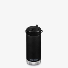 Buy Klean Kanteen TKWide Insulated Bottle with Twist Cap Black 355ml Online