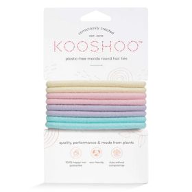 Buy Kooshoo Organic Hair Ties Mondo Round Pastel Blooms Online