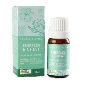 Buy Lively Living Essential Oil Sniffles & Chest Blend Online