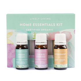 Buy Lively Living Essential Oils Kit Home Essentials 3 Pack Online