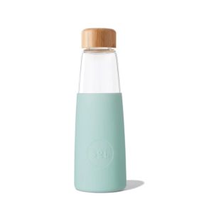 Buy Sol Glass Water Bottle Cool Cyan 410ml Online