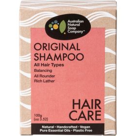 Buy Australian Natural Soap Co Shampoo Bar Original 100g Online