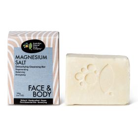 Buy The Australian Natural Soap Co Magnesium Salt Cleansing Bar 100g online