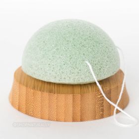 Buy The Happy Sparrow Konjac Sponge Green Clay Online