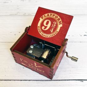 The Musical Sparrow Hand Crank Music Box Harry Potter Platform 9 3/4