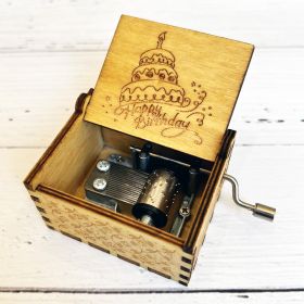 Buy The Musical Sparrow Hand Crank Music Box Happy Birthday Online