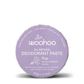 Buy Woohoo Natural Deodorant Paste Pop 60g Online