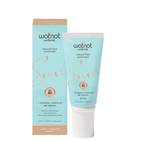 Buy Wotnot Natural Face Sunscreen SPF40 & BB Cream 3 Shades Online