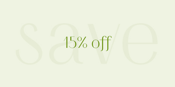 15 percent off natural products online