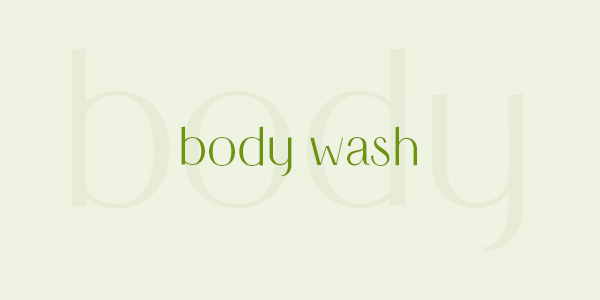 Safe and natural body wash Australia