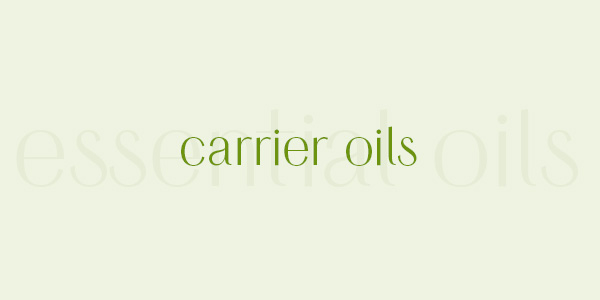 Carrier Oil for essential oil blends online