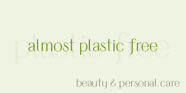 Shop beauty products that are almost plastic free