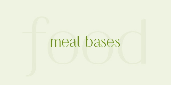 Buy healthy meal bases online