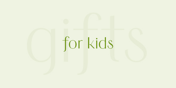 Shop natural & eco friendly gifts for kids