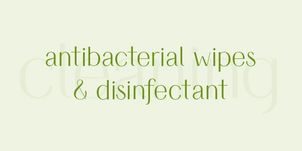 Buy the best natural antibacterial wipes & disinfectant online