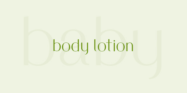 Shop natural baby body lotion