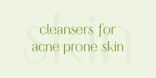 Buy natural face cleanser for acne prone skin online in Australia