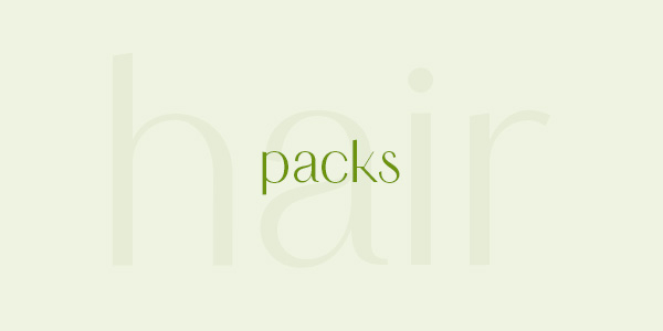 Buy natural hair care packs online