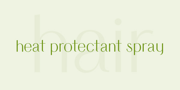 Buy natural heat protectant spray for heat styling your hair online