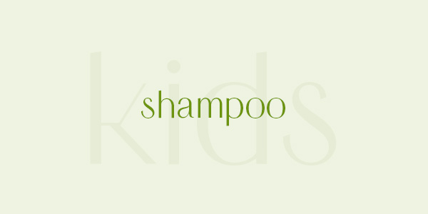 Kids natural and organic shampoo Australia