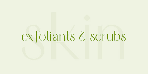 Buy natural and organic face exfoliant and scrubs online