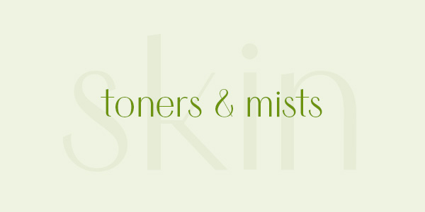 Shop natural and organic face toners and mists to balance pH levels and rehydrate the skin